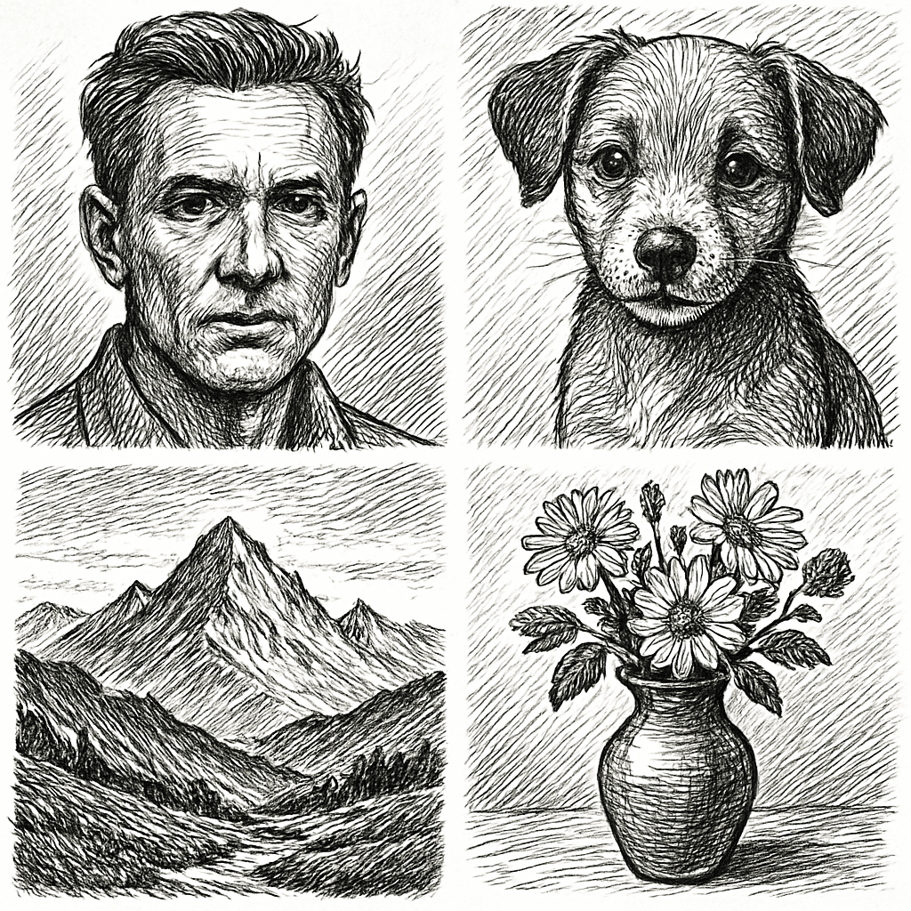 Professional AI Sketch Drawing Features